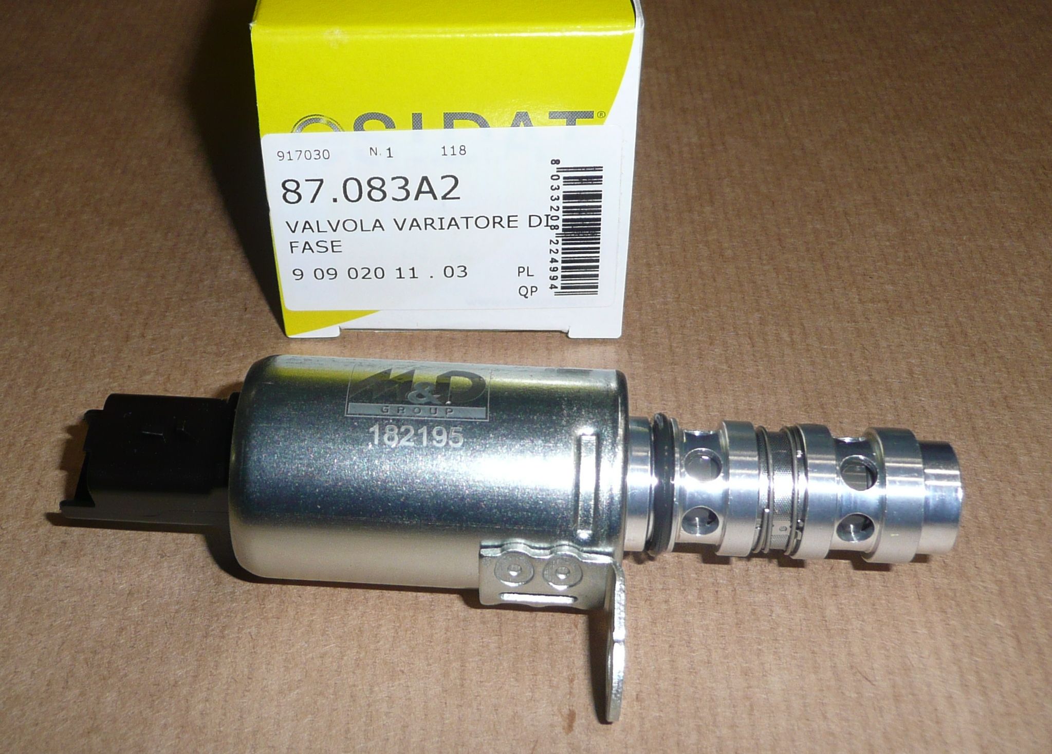 SID 87.083A2 VENTIL VAČKOVÉ HŘÍDELE 1.4 16V 2.0 16V